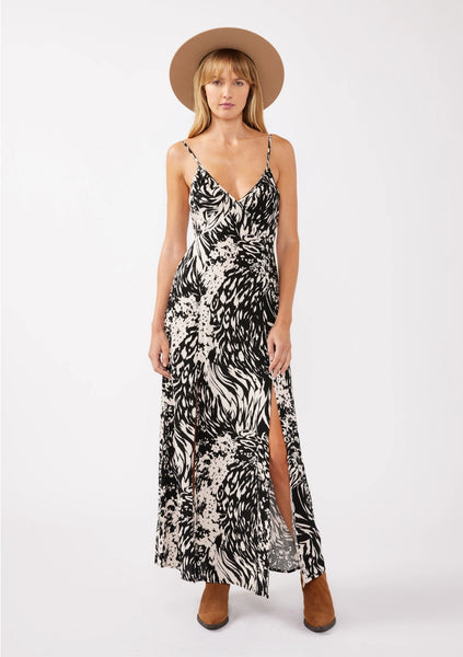 Riley Tie Back Maxi Dress