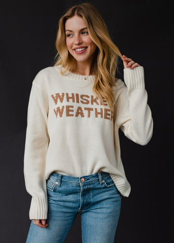 Whiskey Weather Sweater