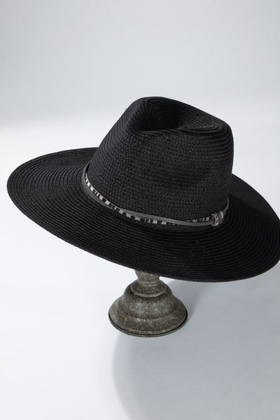 Aspen Double Trim Panama Hat