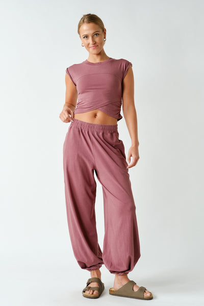 Solstice Rosewood Top & Pant Set