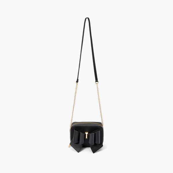 Boxy Bow Crossbody Purse