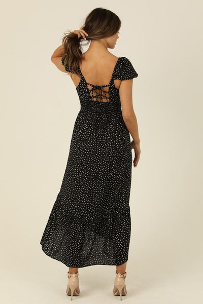 Polka Dottie Midi Dress