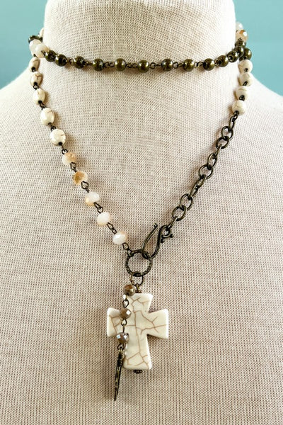 Valerie Cross Necklace