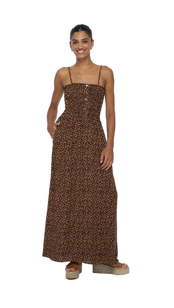 Khush Plumeria Fierce Cider Dress