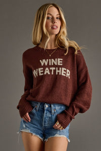 Preorder Wine Weather Sweater Top