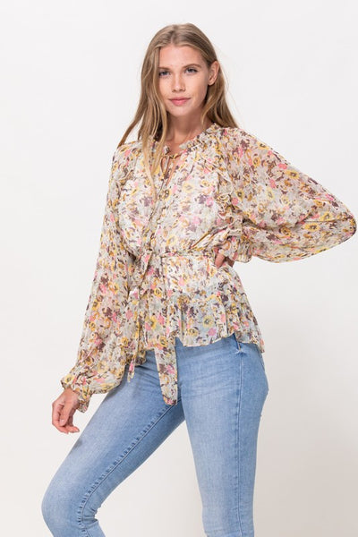 Mimi Floral Print Top