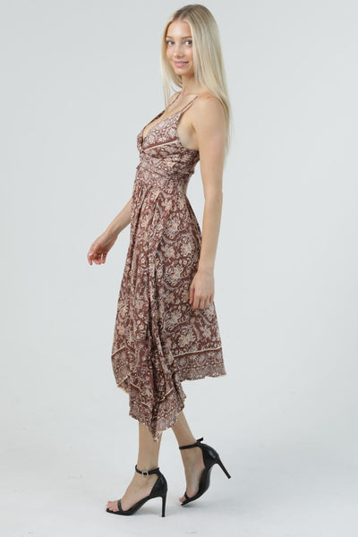 Paige Hanky Hem Maxi Dress
