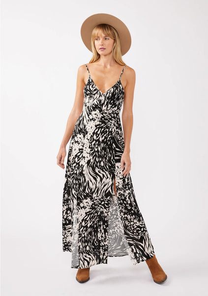 Riley Tie Back Maxi Dress