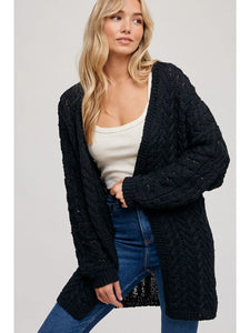 Sura Cable Knit Cardigan