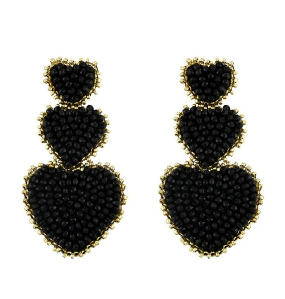 Bohemian Heart Earrings