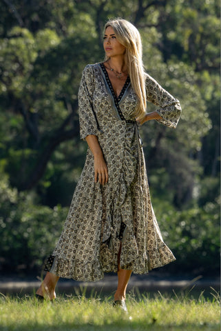 Preorder Izzy Wrap Dress
