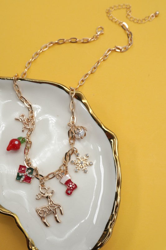 Christmas Charm Necklace