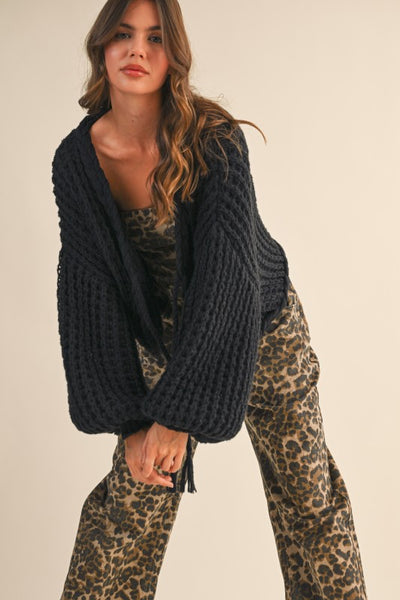 Preorder Bolero Braided Cardigan