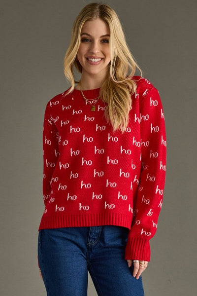 Ho Ho Ho Sweater Top