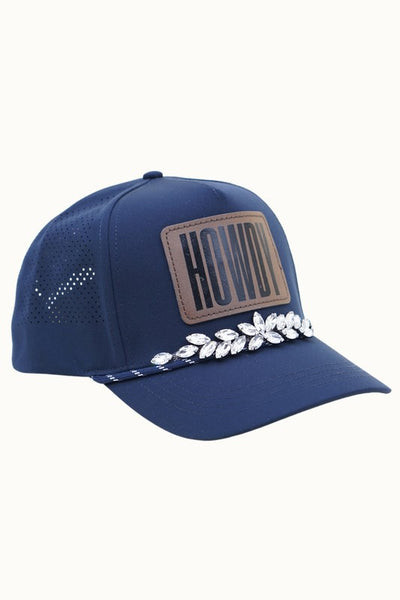 Howdy Bejeweled Trucker Hat