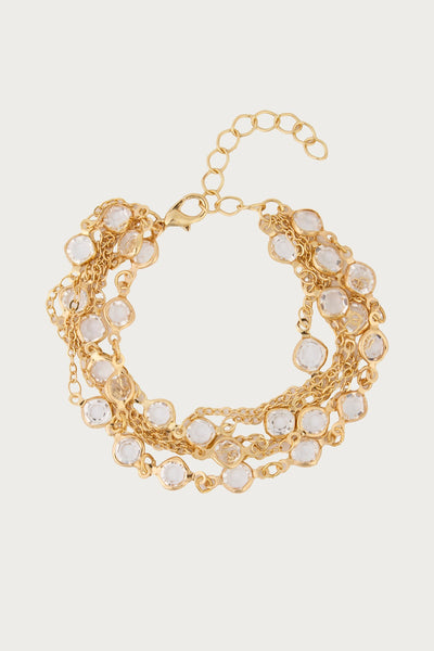 Glass Multi Layer Bracelet