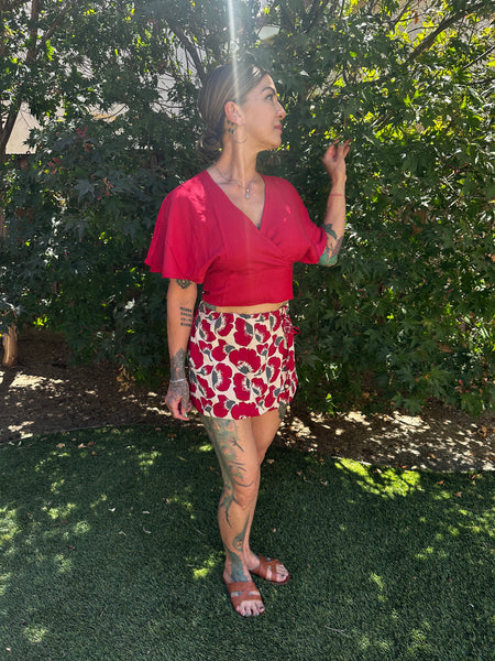 Khush Fiore Cherry Petra Skort