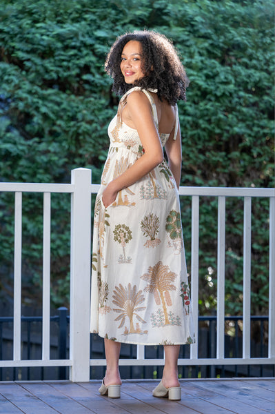 Preorder Clemi Empire Midi Dress