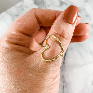 Free Form OpenHeart Ring