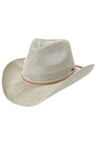 Vegas Sequin Cowgirl Hat