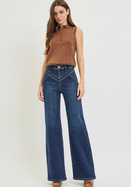 Risen Dark Yoke Jeans