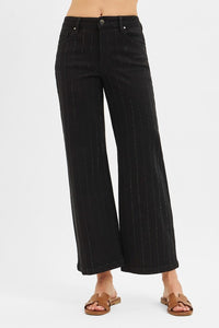 Risen Rhinestone Crop Pants