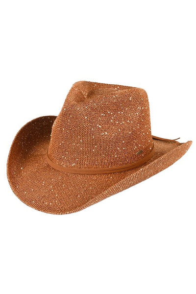 Vegas Sequin Cowgirl Hat