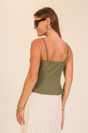 Tailored Vest Top
