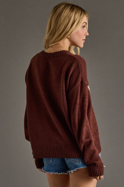 Preorder Wine Weather Sweater Top