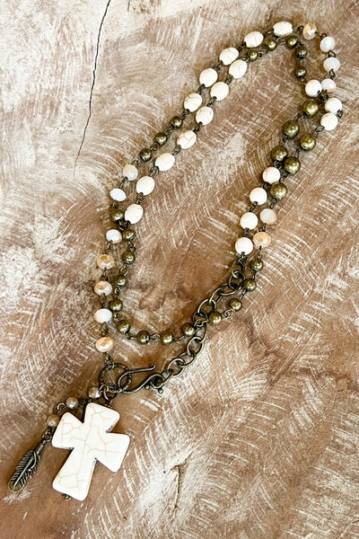 Valerie Cross Necklace