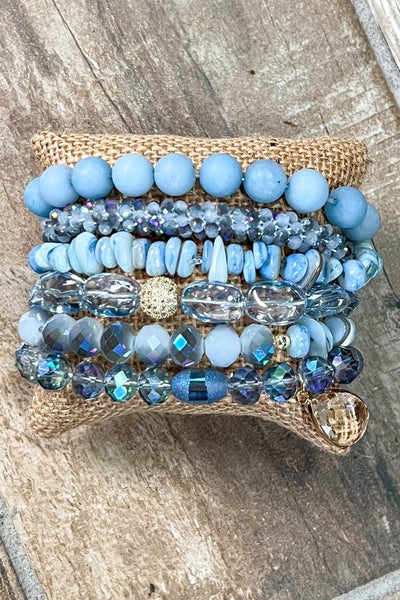 Alisha Blue Bracelet Set