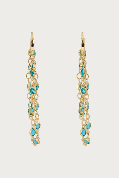 Glass Multi Layer Earrings