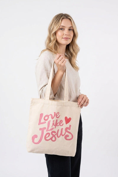 “Love Like Jesus” Canvas Bag
