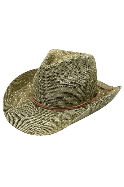 Vegas Sequin Cowgirl Hat