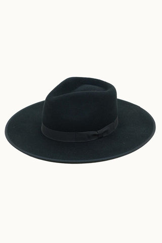 Rosey Wide Brim Wool Hat