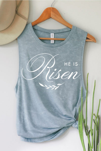 “He Is Risen” Tank Top