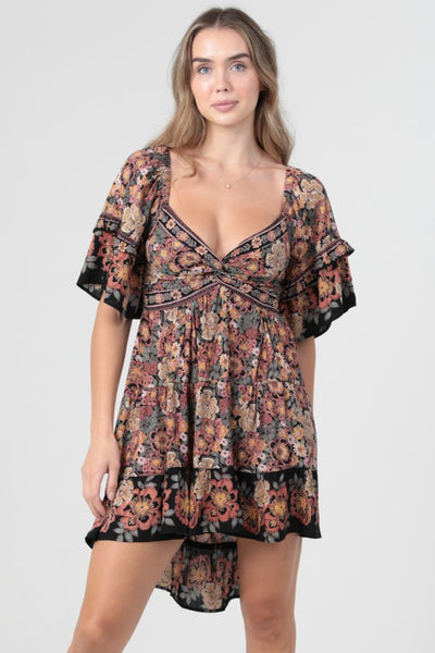 Paige Twist Floral Dress
