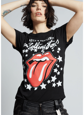 Rolling Stones Star Graphic Tee
