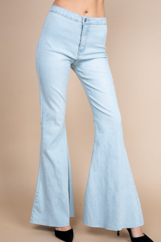 Stretchy Bell Bottom Jeans