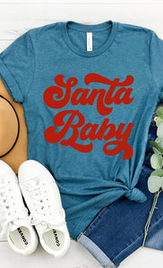 Santa Baby Graphic T-Shirt
